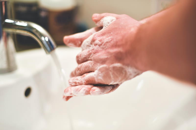washing hands covid landlords