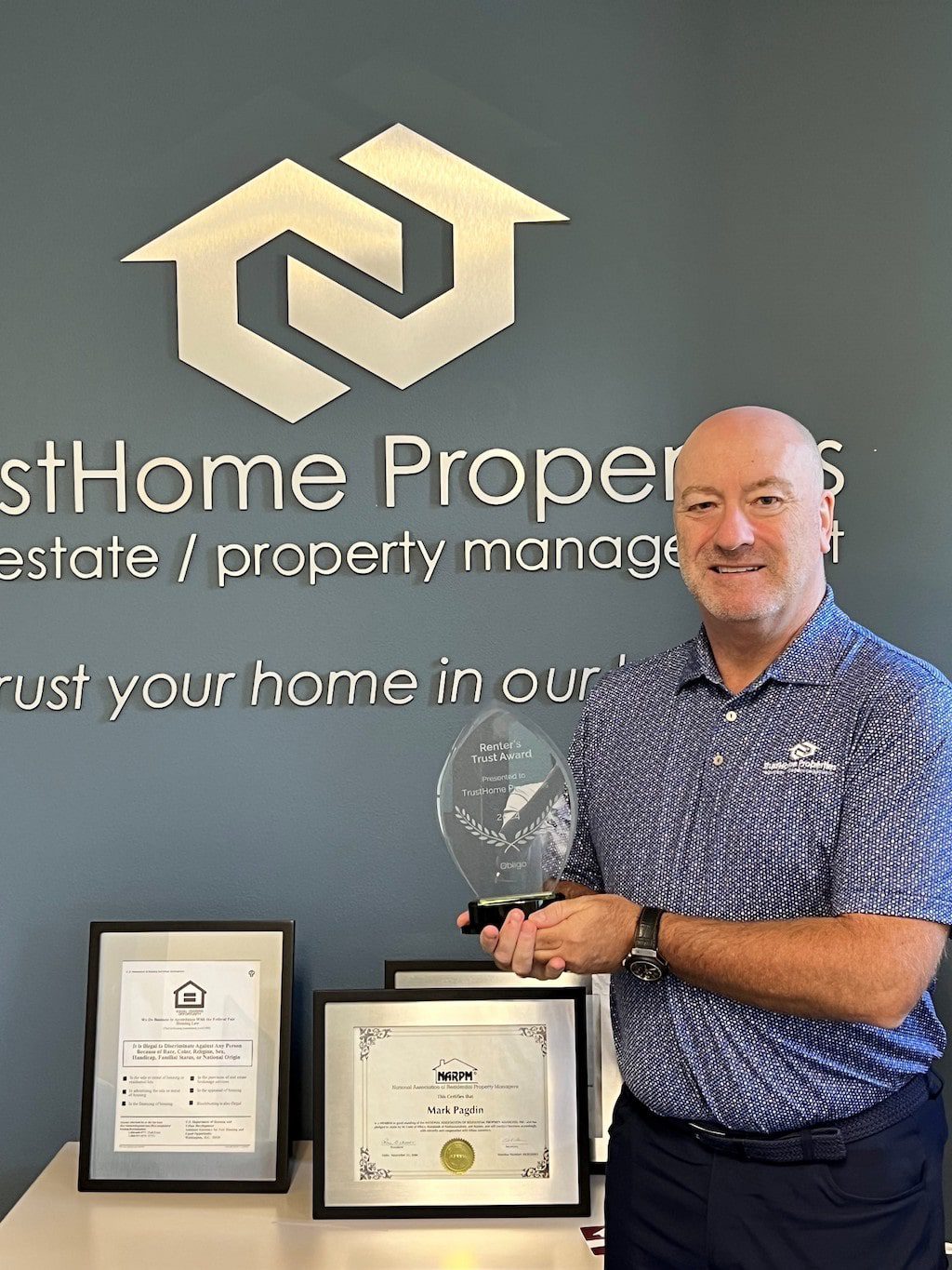 Renter's Trust Award photo